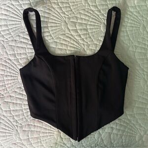 Black Corset Tank!